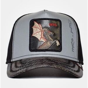 Goorin Bros. The Farm Unreal Capsule Unisex Trucker Hat The Devil. NWT.RARE
